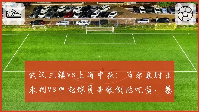 武汉三镇vs上海申花:马尔康肘击未判vs申花球员夸张倒地吃黄,暴力与演技双标